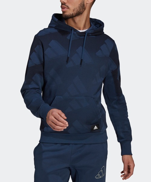 セール アディダス スポーツウェア オールオーバープリント プルオーバー スウェットシャツ Adidas Sportswear Allover Print Pullover Sweatshirt パーカー Adidas アディダス のファッション通販 Zozotown