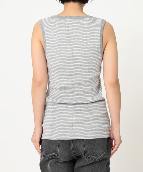 MILLER(ミラー)の「【MILLER/ミラー】*RELUME N/S TEE:別注タンクトップ◆(タンクトップ・レディース・グレー/ブラウン/ブルー/イエロー/オレンジ・FREE)」の13枚目の写真