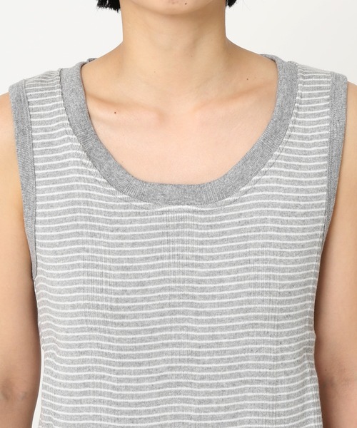 MILLER(ミラー)の「【MILLER/ミラー】*RELUME N/S TEE:別注タンクトップ◆(タンクトップ・レディース・グレー/ブラウン/ブルー/イエロー/オレンジ・FREE)」の21枚目の写真