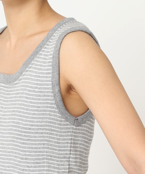 MILLER(ミラー)の「【MILLER/ミラー】*RELUME N/S TEE:別注タンクトップ◆(タンクトップ・レディース・グレー/ブラウン/ブルー/イエロー/オレンジ・FREE)」の18枚目の写真