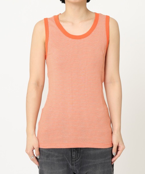 MILLER(ミラー)の「【MILLER/ミラー】*RELUME N/S TEE:別注タンクトップ◆(タンクトップ・レディース・グレー/ブラウン/ブルー/イエロー/オレンジ・FREE)」の16枚目の写真