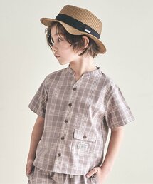 apres les cours | 2柄チェックシャツ(シャツ/ブラウス)
