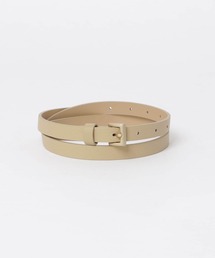 ソフトレザーナローベルト