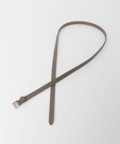 URBAN RESEARCH DOORS（アーバンリサーチドアーズ）の「ソフトレザーナローベルト（ベルト・レディース・ホワイト系その他/グレー系その他・ONE）」の3枚目の写真