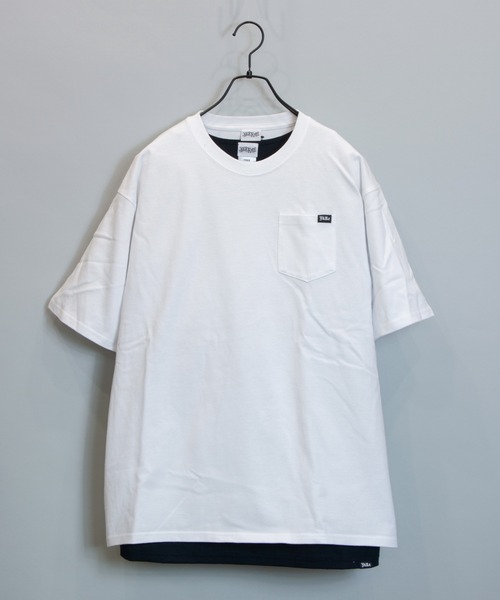 JACKROSE(ジャックローズ)の「JE-PACK.POCKET SSTEE-02(Tシャツ/カットソー・メンズ・ホワイト/ブラック/グレイッシュベージュ/サンドベージュ/スモーキーグリーン系・M/L/XL)」の1枚目の写真