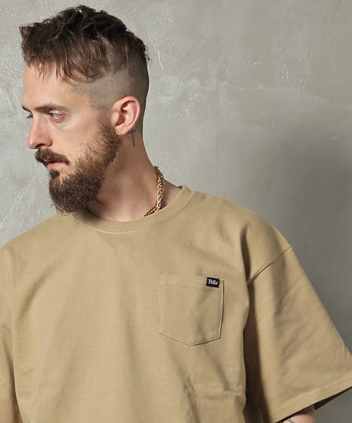 JACKROSE(ジャックローズ)の「JE-PACK.POCKET SSTEE-02(Tシャツ/カットソー・メンズ・ホワイト/ブラック/グレイッシュベージュ/サンドベージュ/スモーキーグリーン系・M/L/XL)」の3枚目の写真