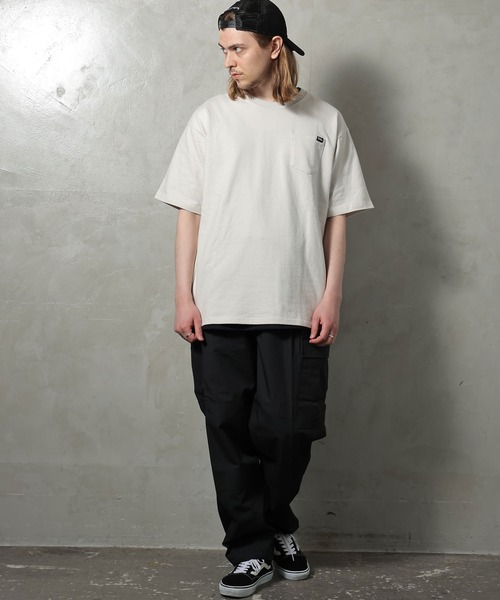 JACKROSE(ジャックローズ)の「JE-PACK.POCKET SSTEE-02(Tシャツ/カットソー・メンズ・ホワイト/ブラック/グレイッシュベージュ/サンドベージュ/スモーキーグリーン系・M/L/XL)」の6枚目の写真