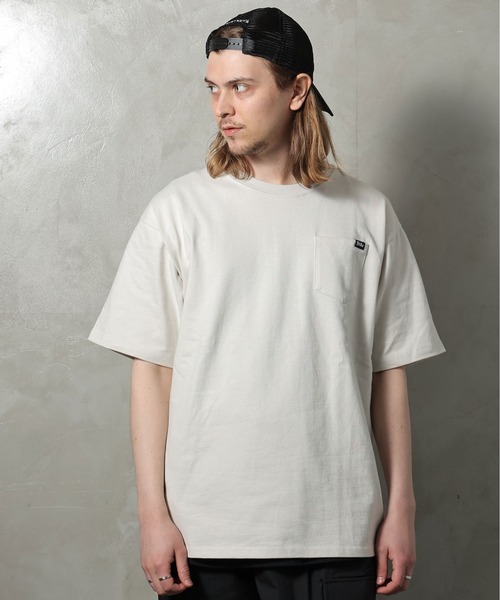 JACKROSE(ジャックローズ)の「JE-PACK.POCKET SSTEE-02(Tシャツ/カットソー・メンズ・ホワイト/ブラック/グレイッシュベージュ/サンドベージュ/スモーキーグリーン系・M/L/XL)」の10枚目の写真