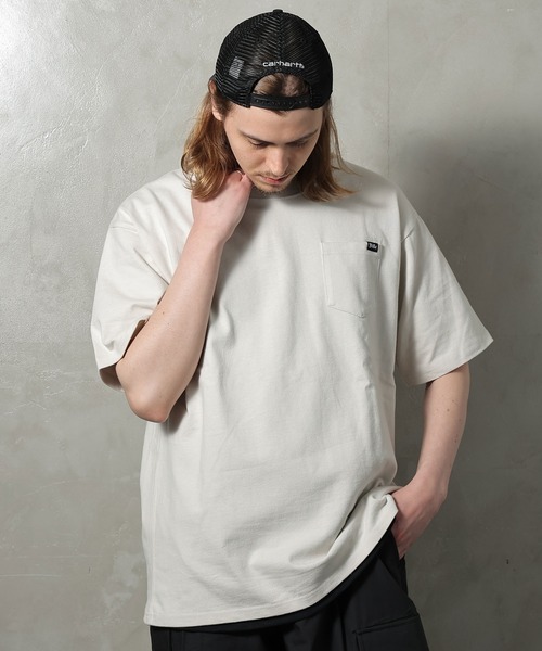 JACKROSE(ジャックローズ)の「JE-PACK.POCKET SSTEE-02(Tシャツ/カットソー・メンズ・ホワイト/ブラック/グレイッシュベージュ/サンドベージュ/スモーキーグリーン系・M/L/XL)」の11枚目の写真