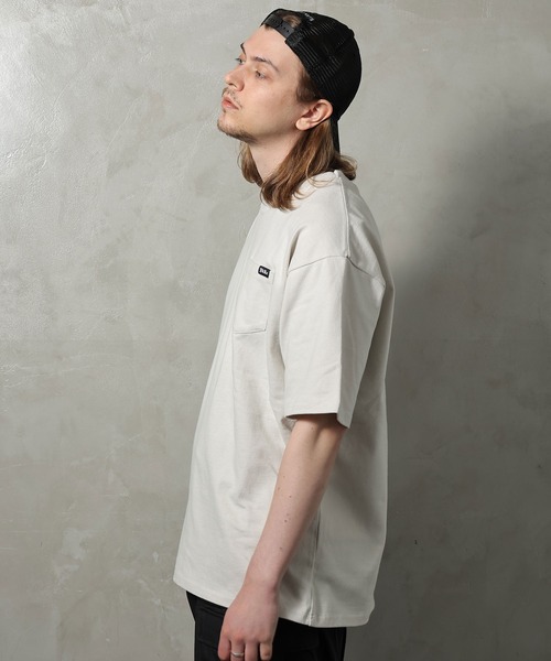 JACKROSE(ジャックローズ)の「JE-PACK.POCKET SSTEE-02(Tシャツ/カットソー・メンズ・ホワイト/ブラック/グレイッシュベージュ/サンドベージュ/スモーキーグリーン系・M/L/XL)」の12枚目の写真
