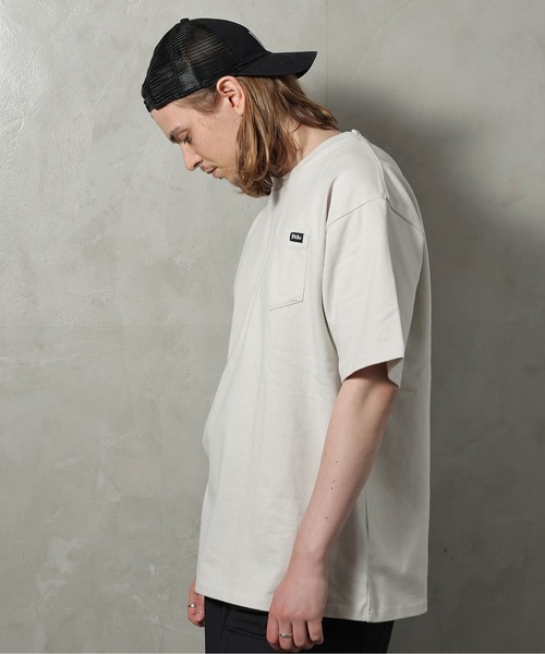 JACKROSE(ジャックローズ)の「JE-PACK.POCKET SSTEE-02(Tシャツ/カットソー・メンズ・ホワイト/ブラック/グレイッシュベージュ/サンドベージュ/スモーキーグリーン系・M/L/XL)」の13枚目の写真