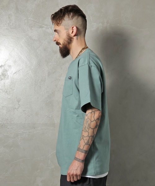 JACKROSE(ジャックローズ)の「JE-PACK.POCKET SSTEE-02(Tシャツ/カットソー・メンズ・ホワイト/ブラック/グレイッシュベージュ/サンドベージュ/スモーキーグリーン系・M/L/XL)」の21枚目の写真