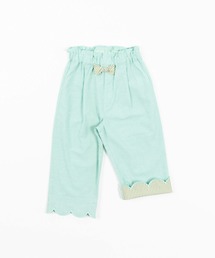 trois lapins kp（トロワラパンケーピー）の「ダンガリー七分丈パンツ(100-130cm)（チノパンツ・キッズ）」
