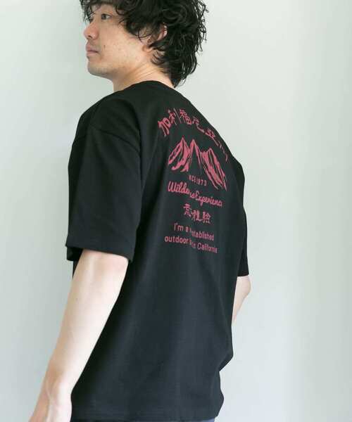 WILDERNESS EXPERIENCE（ウィルダネスエクスペリエンス）の「『別注』WILDERNESS EXPERIENCE×DOORS　バックプリントTシャツ（Tシャツ/カットソー・メンズ・ライトブルー/ブラック/オフホワイト・MEDIUM/LARGE/X-LARGE）」の6枚目の写真