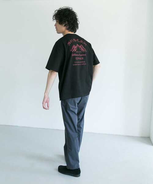 WILDERNESS EXPERIENCE（ウィルダネスエクスペリエンス）の「『別注』WILDERNESS EXPERIENCE×DOORS　バックプリントTシャツ（Tシャツ/カットソー・メンズ・ライトブルー/ブラック/オフホワイト・MEDIUM/LARGE/X-LARGE）」の8枚目の写真