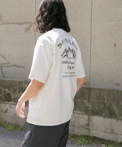 WILDERNESS EXPERIENCE（ウィルダネスエクスペリエンス）の「『別注』WILDERNESS EXPERIENCE×DOORS　バックプリントTシャツ（Tシャツ/カットソー・メンズ・ライトブルー/ブラック/オフホワイト・MEDIUM/LARGE/X-LARGE）」の10枚目の写真