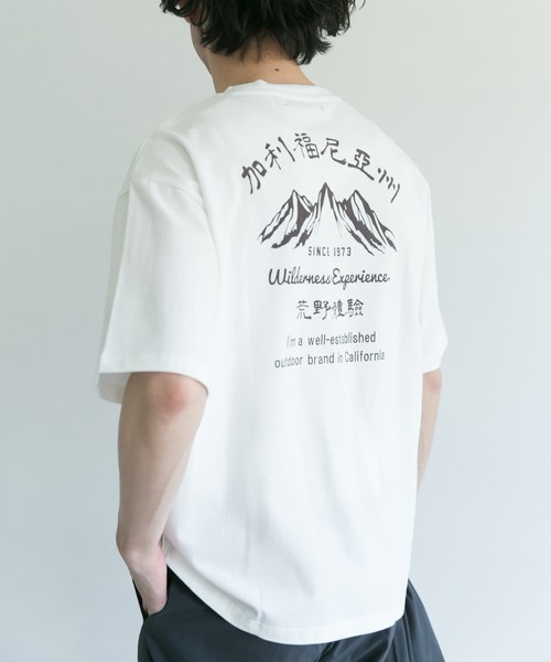 WILDERNESS EXPERIENCE（ウィルダネスエクスペリエンス）の「『別注』WILDERNESS EXPERIENCE×DOORS　バックプリントTシャツ（Tシャツ/カットソー・メンズ・ライトブルー/ブラック/オフホワイト・MEDIUM/LARGE/X-LARGE）」の15枚目の写真