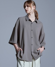 Loose/ルース | ドレープトロミ ルーズシャツ(シャツ/ブラウス)