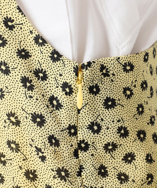 SLOBE citron.(スローブシトロン)の「SLOBE citron. ヴィンテージプリントキャミサロペット◆(サロペット/オーバーオール・レディース・ベージュ/イエロー・FREE)」の18枚目の写真