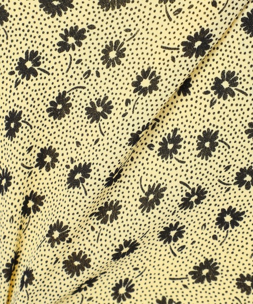 SLOBE citron.(スローブシトロン)の「SLOBE citron. ヴィンテージプリントキャミサロペット◆(サロペット/オーバーオール・レディース・ベージュ/イエロー・FREE)」の21枚目の写真