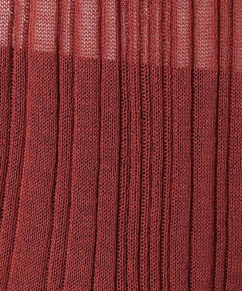 THE SHOP TK (ザ ショップ ティーケー )の「◆シアーリブトッパーカーディガン(カーディガン/ボレロ・レディース・チャコールグレー/ワインレッド/ライトベージュ・12/13)」の8枚目の写真