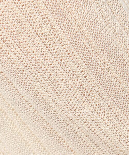 THE SHOP TK (ザ ショップ ティーケー )の「◆シアーリブトッパーカーディガン(カーディガン/ボレロ・レディース・チャコールグレー/ワインレッド/ライトベージュ・12/13)」の18枚目の写真