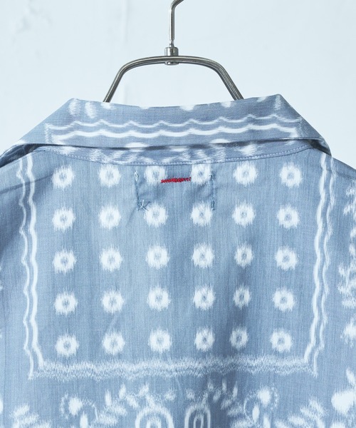 SHINYAKOZUKA（シンヤコヅカ）の「【SHINYA KOZUKA / シンヤコヅカ】21SS SUMMER WITH RAYN SPOONER(アロハシャツ)（シャツ/ブラウス・メンズ・グレー/ホワイト・MEDIUM/SMALL）」の10枚目の写真