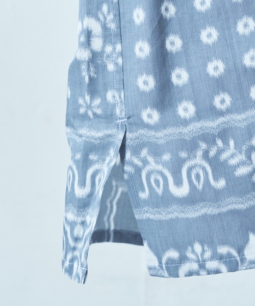 SHINYAKOZUKA（シンヤコヅカ）の「【SHINYA KOZUKA / シンヤコヅカ】21SS SUMMER WITH RAYN SPOONER(アロハシャツ)（シャツ/ブラウス・メンズ・グレー/ホワイト・MEDIUM/SMALL）」の7枚目の写真