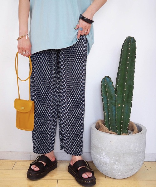 HWG_5（エイチダブルゴー）の「柄プリーツパンツ（その他パンツ・レディース・A/B/C/D/E/F/G・FREE）」の4枚目の写真