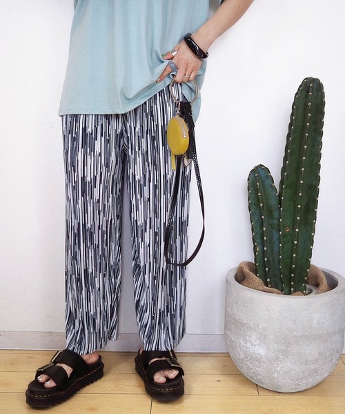 HWG_5（エイチダブルゴー）の「柄プリーツパンツ（その他パンツ・レディース・A/B/C/D/E/F/G・FREE）」の7枚目の写真