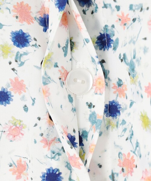 ANEVER（アンエバー）の「【SEDUM】フラワープリント ブラウス（シャツ/ブラウス・レディース・ホワイト系/ブラック系・38）」の15枚目の写真