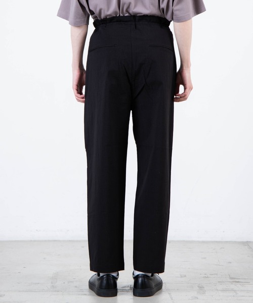 WEGO（ウィゴー）の「WEGO/ボリュームタックイージーワイドスラックス（スラックス・メンズ・グレー/ブラック・MEDIUM/LARGE）」の16枚目の写真