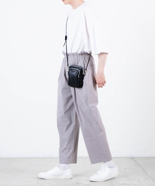 WEGO（ウィゴー）の「WEGO/ボリュームタックイージーワイドスラックス（スラックス・メンズ・グレー/ブラック・MEDIUM/LARGE）」の12枚目の写真