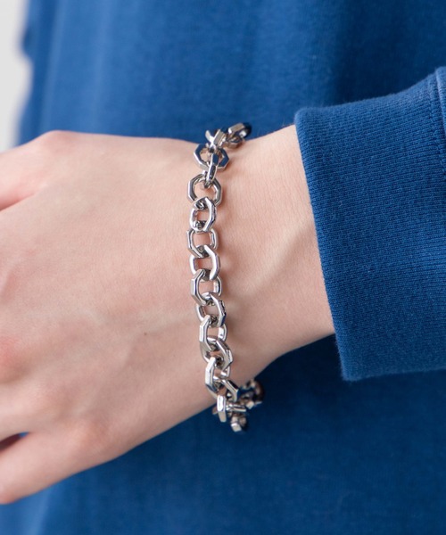 WEGO（ウィゴー）の「WEGO/ヘビーチェーンブレス（ブレスレット・メンズ・その他1/その他2/その他3/その他6/その他8/その他7/その他5/その他9/その他4/その他10/その他11/その他12/その他13/その他14/その他15/その他16・FREE）」の5枚目の写真