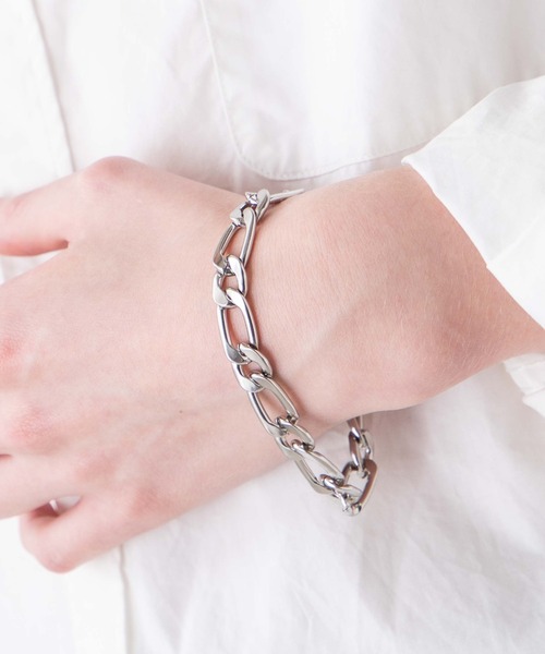 WEGO（ウィゴー）の「WEGO/ヘビーチェーンブレス（ブレスレット・メンズ・その他1/その他2/その他3/その他6/その他8/その他7/その他5/その他9/その他4/その他10/その他11/その他12/その他13/その他14/その他15/その他16・FREE）」の8枚目の写真