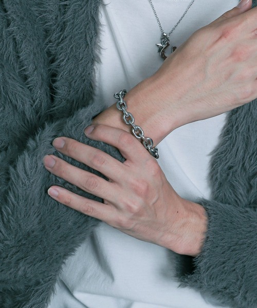 WEGO（ウィゴー）の「WEGO/ヘビーチェーンブレス（ブレスレット・メンズ・その他1/その他2/その他3/その他6/その他8/その他7/その他5/その他9/その他4/その他10/その他11/その他12/その他13/その他14/その他15/その他16・FREE）」の19枚目の写真