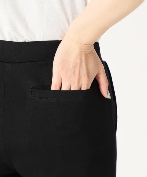 JOURNAL STANDARD（ジャーナルスタンダード）の「《WEB限定》オーガニックコットンポンチパンツ◆（その他パンツ・レディース・ブラック/ネイビー・36/38）」の7枚目の写真