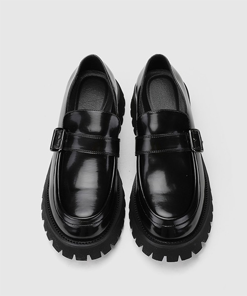 WESTBOY（ウエストボーイ）の「【WB ORIGINALS】Monk Strap Glossy Chunky Coin Loafer WO21S313SH（ドレスシューズ・メンズ・ブラック・42/43/40/41）」の8枚目の写真