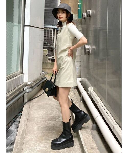 EMODA(エモダ)の「ミニマルバッグ(ハンドバッグ・レディース・グリーン/ブラウン/ブラック・FREE)」の7枚目の写真