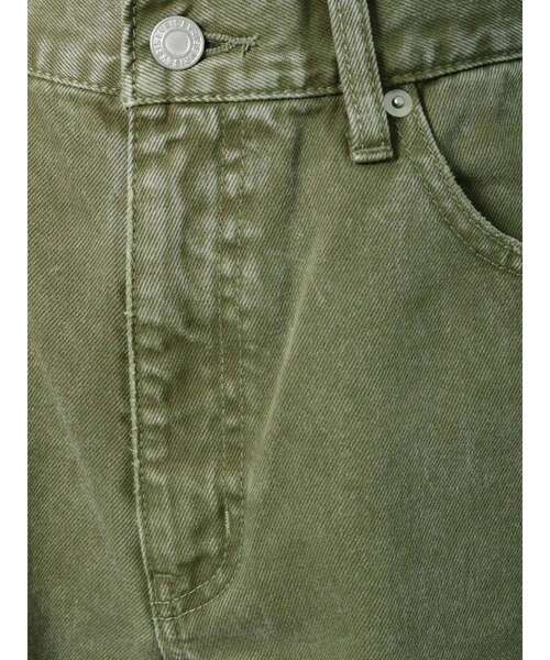 EVRIS(エヴリス)の「BACKスラッシュワイドデニムパンツ(デニムパンツ・レディース・ベージュ/インディゴブルー/カーキ/ブラック・SMALL/MEDIUM)」の5枚目の写真