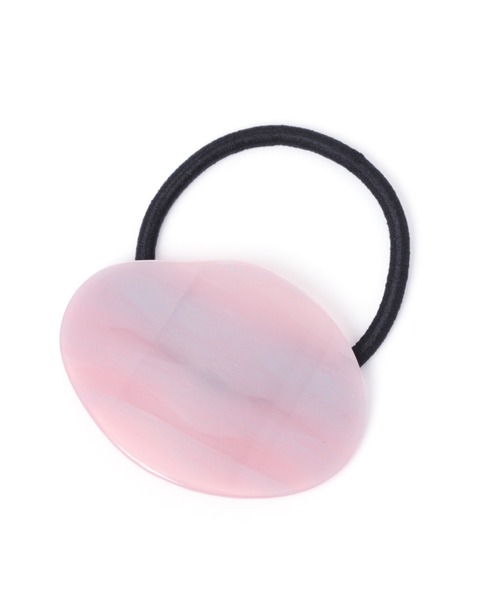 GLOBAL WORK（グローバルワーク）の「BIGカラーヘアゴム/956267（ヘアゴム・レディース・その他2/オフホワイト/パープル・FREE）」の9枚目の写真