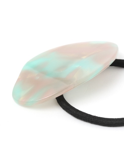 GLOBAL WORK（グローバルワーク）の「BIGカラーヘアゴム/956267（ヘアゴム・レディース・その他2/オフホワイト/パープル・FREE）」の11枚目の写真