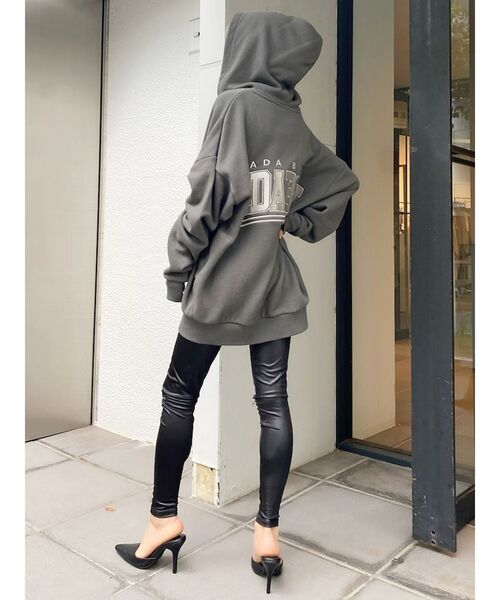 GYDA(ジェイダ)の「KNEE ZIP レギンス(その他パンツ・レディース・ブラック・SMALL)」の7枚目の写真