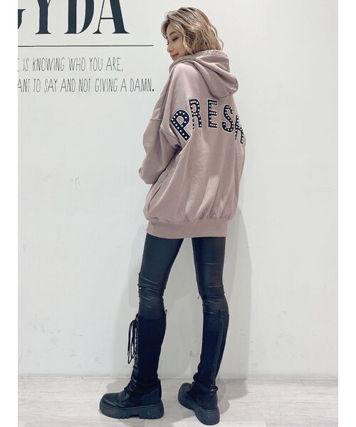 GYDA(ジェイダ)の「KNEE ZIP レギンス(その他パンツ・レディース・ブラック・SMALL)」の10枚目の写真