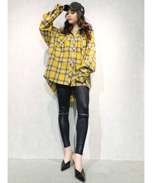 GYDA(ジェイダ)の「KNEE ZIP レギンス(その他パンツ・レディース・ブラック・SMALL)」の17枚目の写真