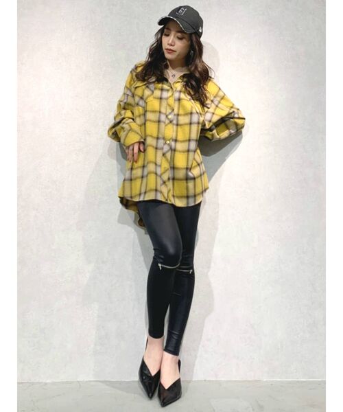 GYDA(ジェイダ)の「KNEE ZIP レギンス(その他パンツ・レディース・ブラック・SMALL)」の18枚目の写真