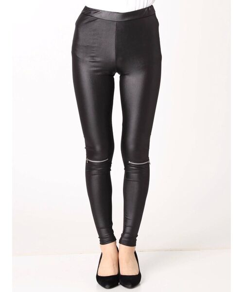 GYDA(ジェイダ)の「KNEE ZIP レギンス(その他パンツ・レディース・ブラック・SMALL)」の19枚目の写真