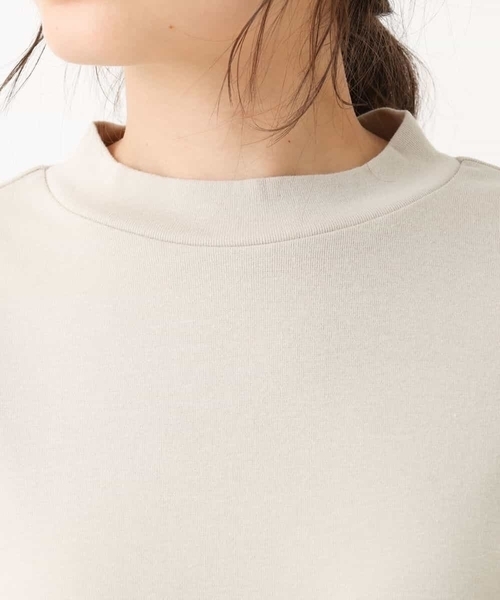 MK MICHEL KLEIN（エムケーミッシェルクラン）の「ボリュームスリーブ カットソー/洗える（Tシャツ/カットソー・レディース・ブラック/グリーン/グレイッシュベージュ・38）」の10枚目の写真