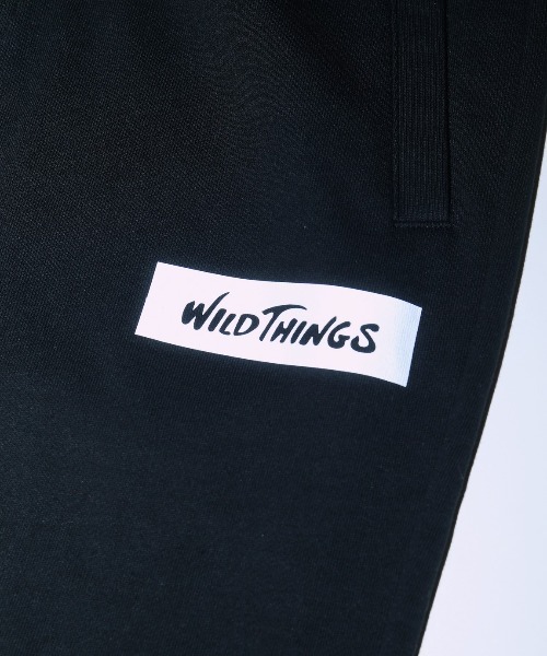 WILD THINGS（ワイルドシングス）の「【WILDTHINGS / ワイルドシングス】LOGO SWEAT PANTS ロゴスウェットパンツ（スウェットパンツ・メンズ・ブラック/ネイビー/グレー・M/L/XL/S）」の5枚目の写真