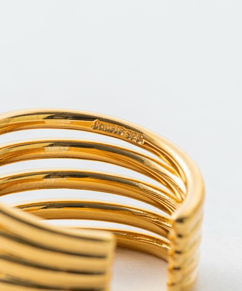 Jouete（ジュエッテ）の「○ジェンダレス リング（リング・レディース・イエローゴールド・9号/13号/17号）」の3枚目の写真